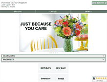 Tablet Screenshot of lafleurshoppe.com